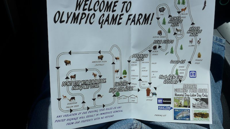 Olympic Game Farm - карта